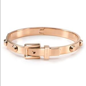 Authentic Michael Kors Buckle Bracelet - Rose Gold